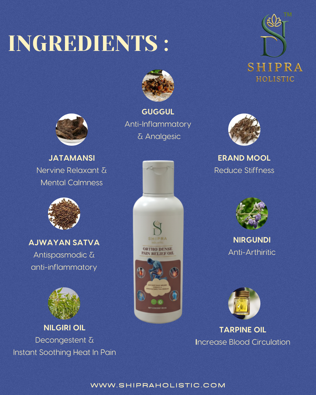 Ortho Dense Pain Relief Oil